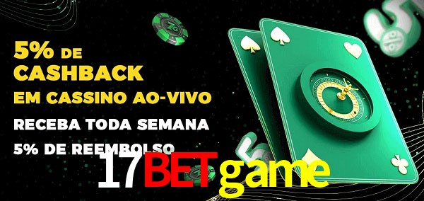 Promoções do cassino ao Vivo 17betgame